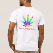 T-shirt de gay pride de Davis (Dos)