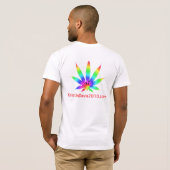 T-shirt de gay pride de Davis (Dos entier)