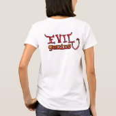 T-shirt de génie du mal (Dos)