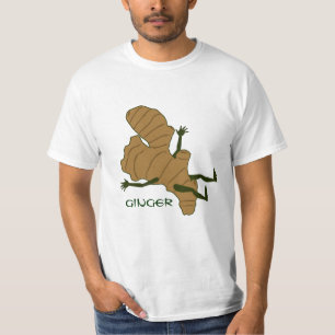 T-shirt de gingembre