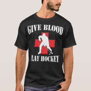 T-shirt de Give Blood Play Hockey Essential