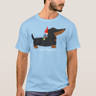 T-shirt de gnome de teckel