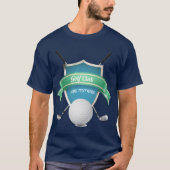 T-shirt de golf personnalisé (Devant)