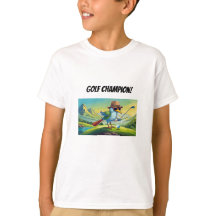 T-shirt de golf pour enfants