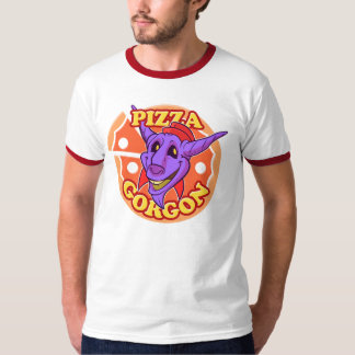 T-shirt de Gorgon de pizza