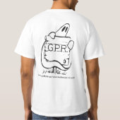 T-shirt De GPR de fantôme dos dessus (Dos)