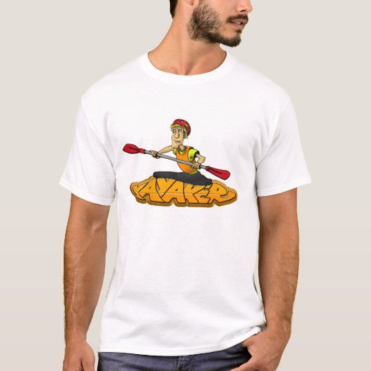 T-shirt de graffiti de Kayaker (Devant)