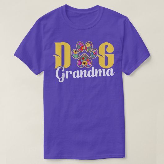 T-shirt de grand-mère de chien (Design devant)