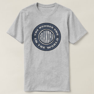 T-shirt de grand-papa du numéro 1