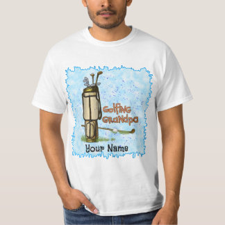 T-shirt de grand-père de golf
