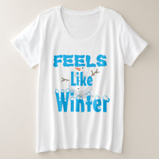 T-shirt de grande taille pour femmes