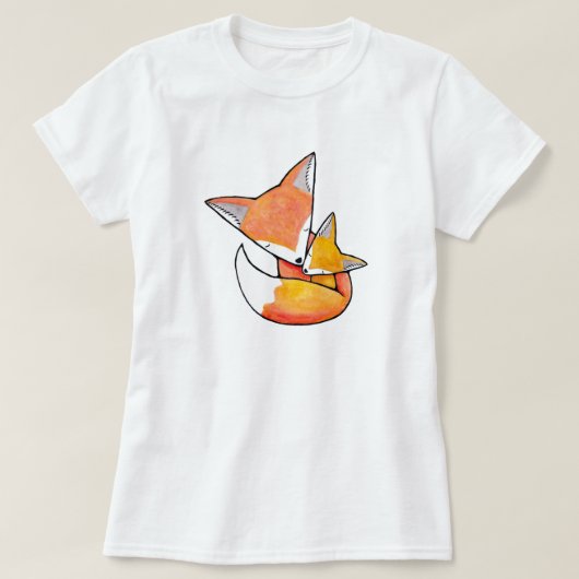 T-shirt de graphique de Fox de bébé d'enfant de (Design devant)