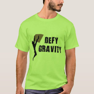 T-shirt de gravité de défi