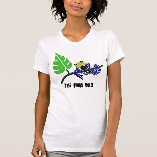 T-shirt de grenouille d'arbre (Devant)
