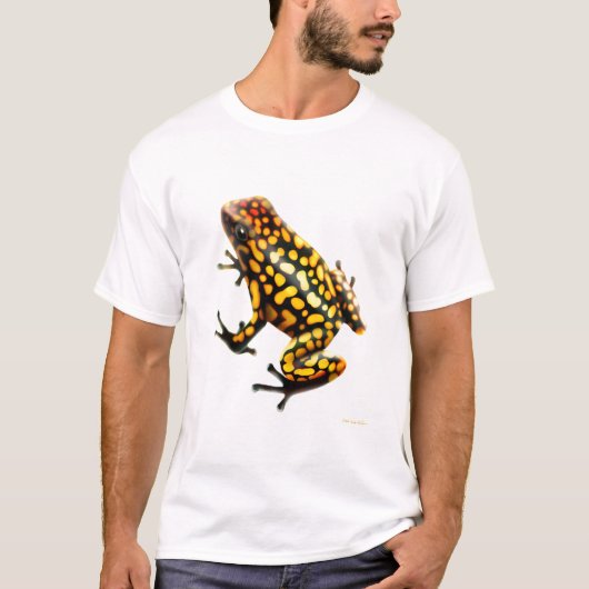T-shirt de grenouille de dard de poison de (Devant)