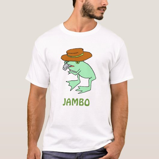 T-shirt de grenouille de Jambo (Devant)
