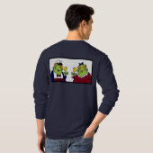 T-shirt de grenouille de sonneries de concert (Dos entier)