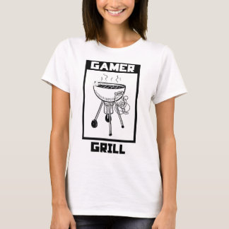 T-shirt de gril de jeu - mode de Gamer