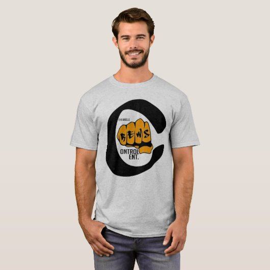 T-shirt de gris de ccc (Devant entier)