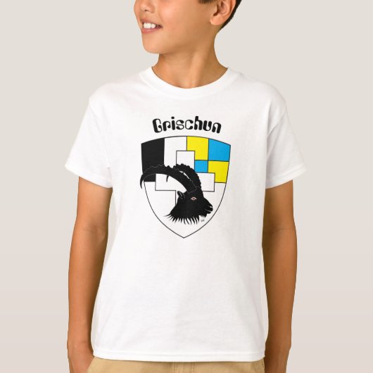 T-shirt de Grischun Svizra (Devant)