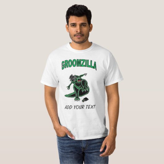 T-shirt de Groomzilla (Devant entier)