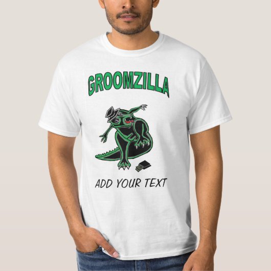 T-shirt de Groomzilla (Devant)