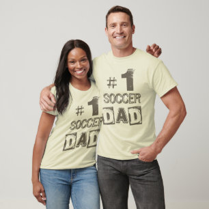 T-shirt de grunge de papa du FOOTBALL du numéro u