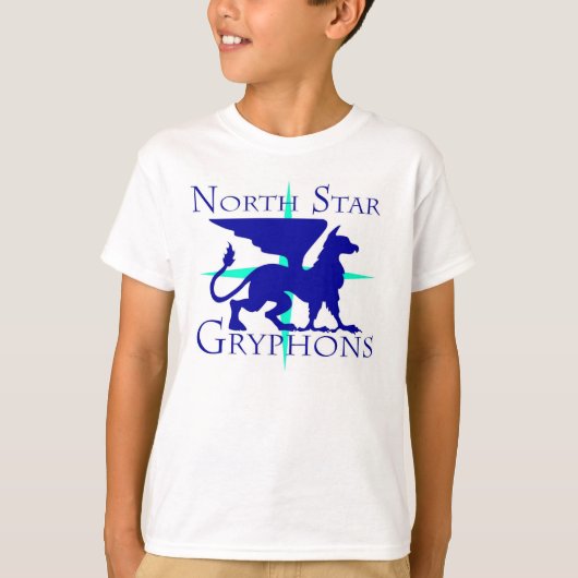 T-shirt de Gryphons de l'étoile du nord des (Devant)