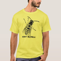 T-shirt de guêpe de guêpe