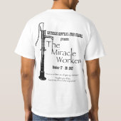 T-shirt de guérisseur de CCHS-The avec l'ART NOIR (Dos)