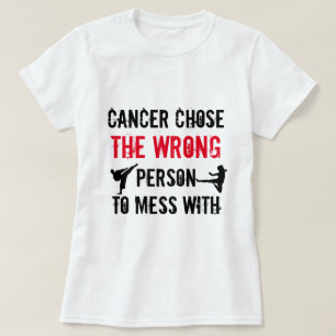 T-shirt de guerrier de Cancer