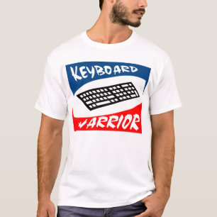 T-shirt de guerrier de clavier
