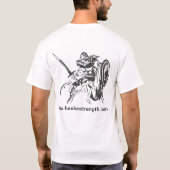 T-shirt de guerrier de Viking avec le LOGO (Dos)