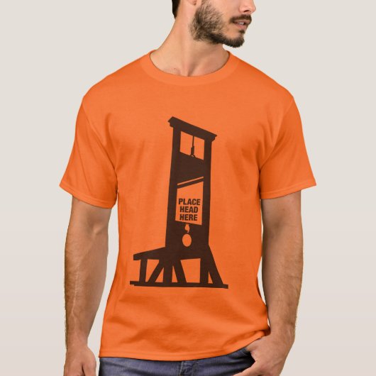T-shirt de guillotine (Devant)