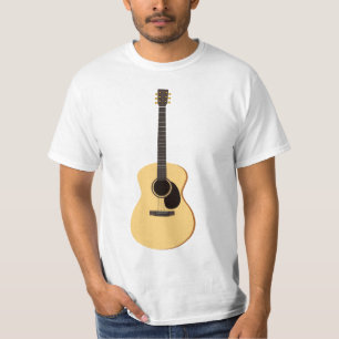 T-shirt de guitare acoustique