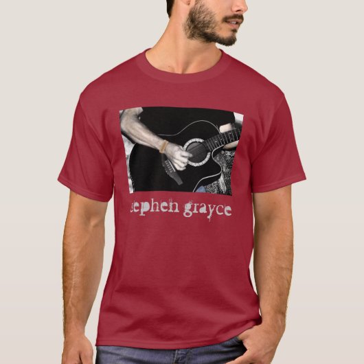 T-shirt de guitare de STEPHEN GRAYCE (Devant)