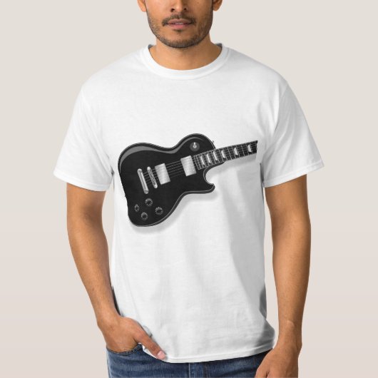T-shirt de guitare électrique (Devant)