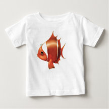 T-shirt de Guppie de poisson rouge