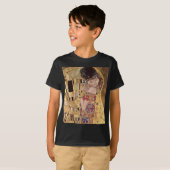T-shirt ~ de Gustav Klimt le baiser (Devant entier)