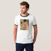 T-shirt ~ de Gustav Klimt le baiser (Devant entier)