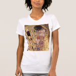 T-shirt ~ de Gustav Klimt le baiser<br><div class="desc">Klimt 1862-1918,  Gustav,  bei Wien,  Autriche de Baumgarten "le baiser"</div>