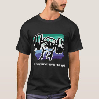 T-shirt de gym de fierté MLM masculin gay — Haltèr