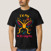 T-shirt de gym Papillon Bold Pop Art (Devant)