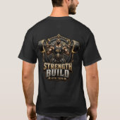 T-shirt de gym pour construction de force : TPG lo (Dos)