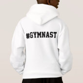 T-shirt de gymnaste de Hashtag (Dos)