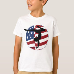 T-shirt de gymnaste des Etats-Unis
