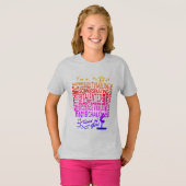 T-shirt de gymnaste, Gymnastique Talent (Devant entier)