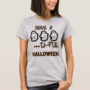 T-shirt de Halloween Boo-ti-ful