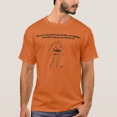 T-shirt de Halloween de maths du citrouille pi (Devant)