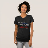 T-shirt de Hamilton (Devant entier)